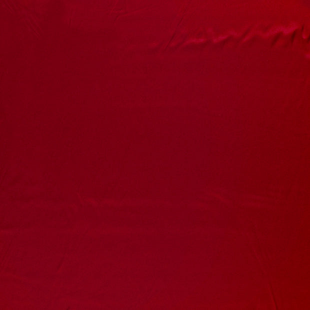 Satin fabric Red shimmering 
