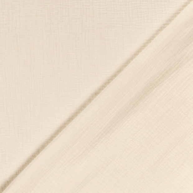 Mousseline stof Effen 