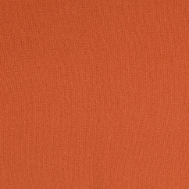 Heavy Knit stof Effen Oranje