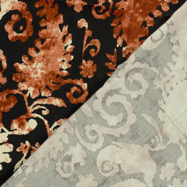 Viscosa Twill tela Abstracto estampado 
