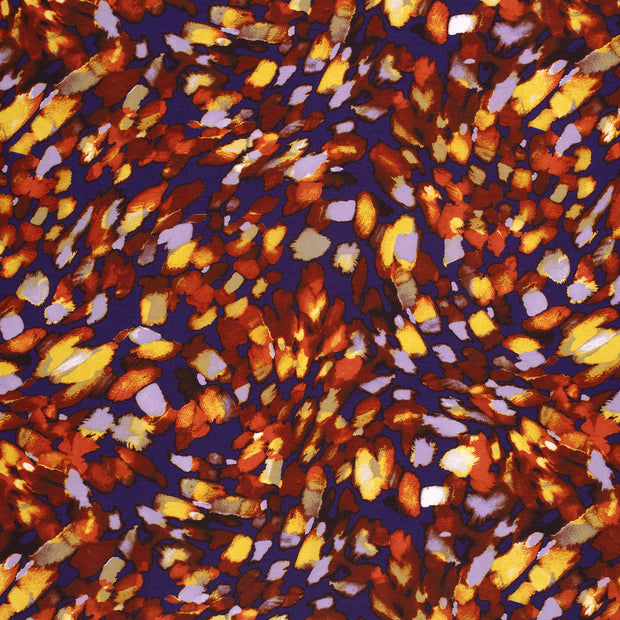 Viscose Nylon Crepe stof Magenta 