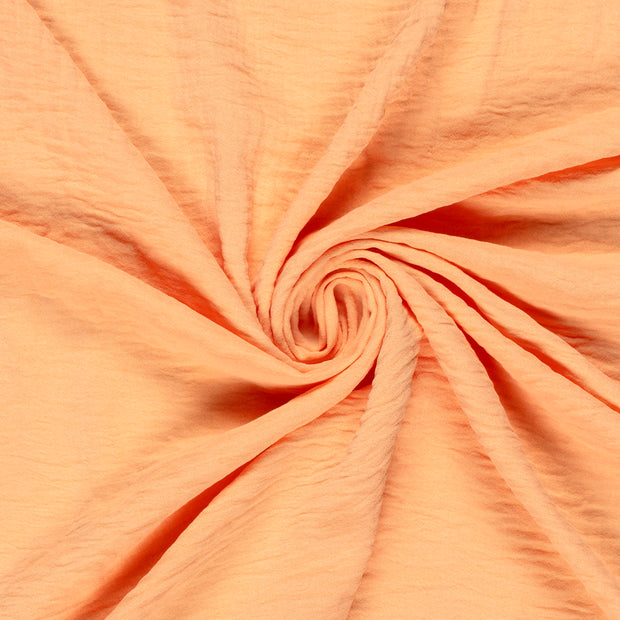 Woven Polyester tela Unicolor Salmón
