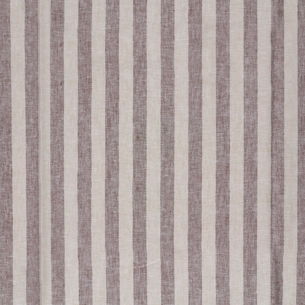 Lin tissu Marron Foncé 
