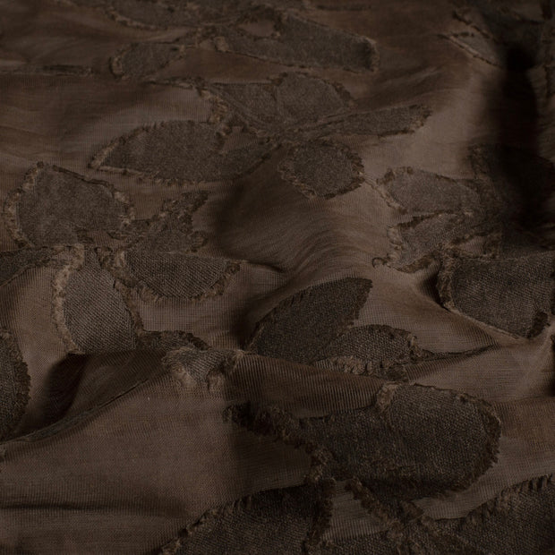  fabric Unicolour Dark Brown
