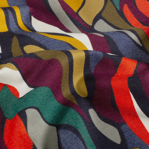 Punta di Roma fabric Abstract Orange