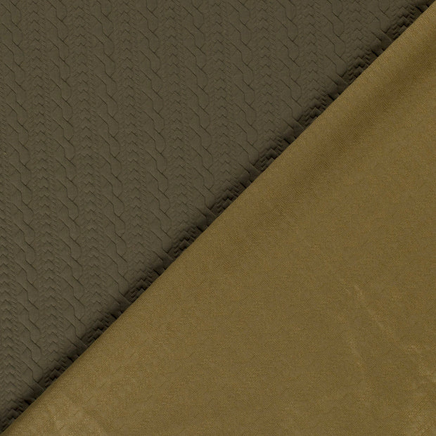 Heavy Knit tissu Torsade 