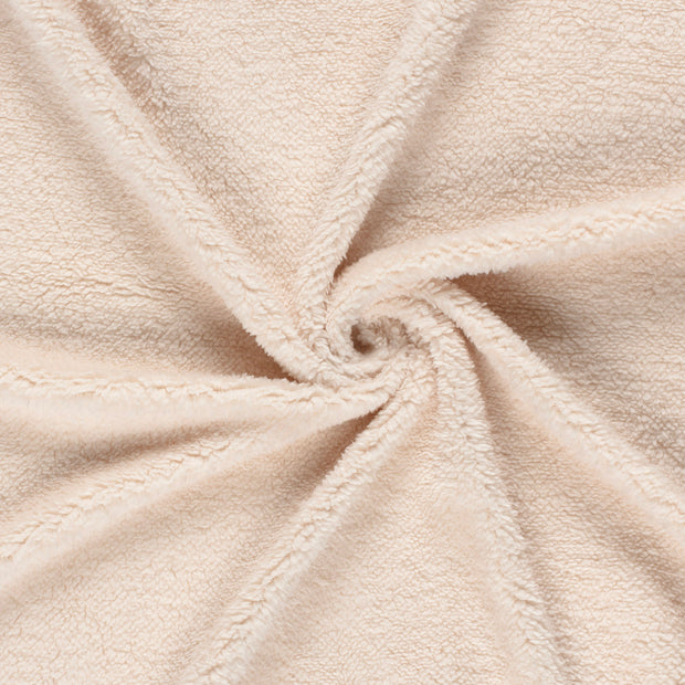 Sherpa Fleece fabrik Ivory 