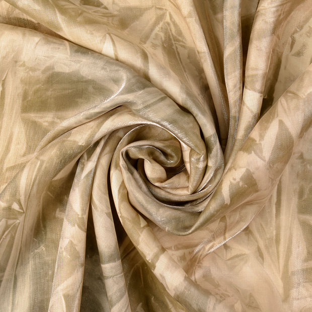 Viscose Satijn stof Beige 
