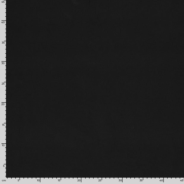 Katoen Jersey stof Effen Zwart