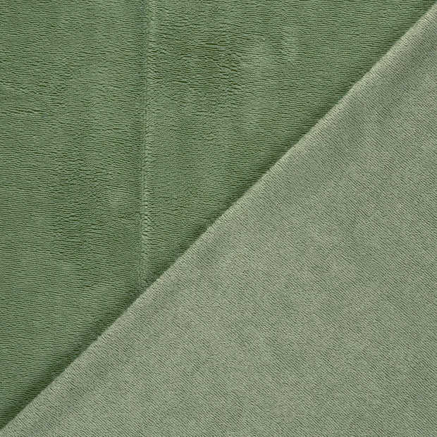 Bamboe Fleece stof Effen 