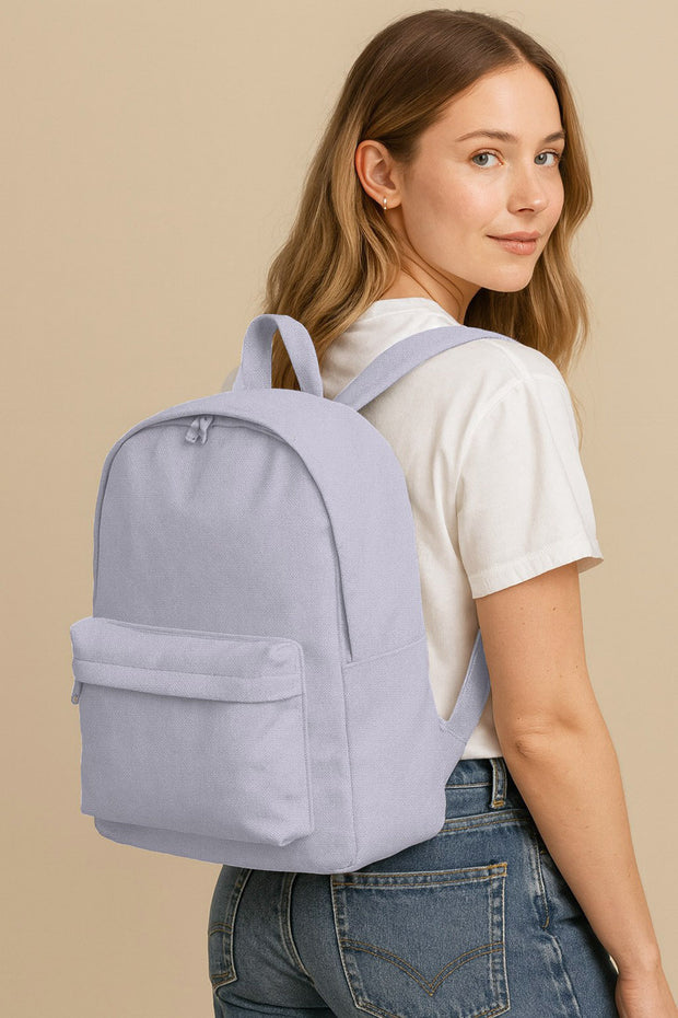 Canvas fabric Unicolour Baby Blue