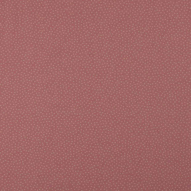 Cotton Poplin fabric Dots Old Pink