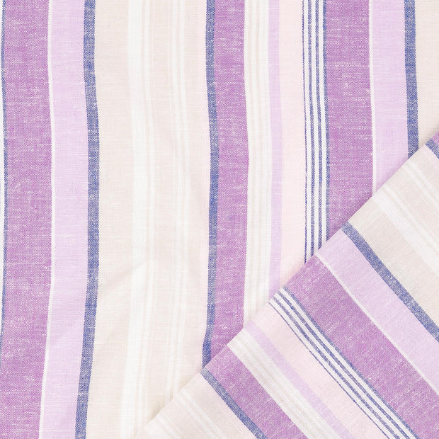  tissu Lilas fil teint 