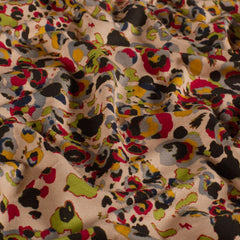 Viscose Vortex Jerséis estampado Abstracto Camel