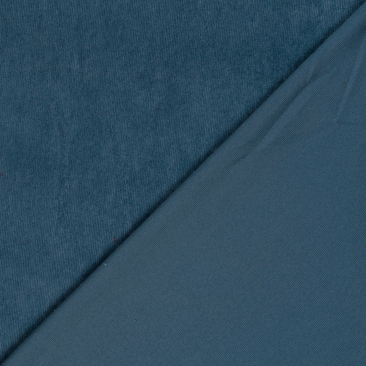 Babycord Stretch 21w fabric Unicolour Indigo | Wholesale fabrics
