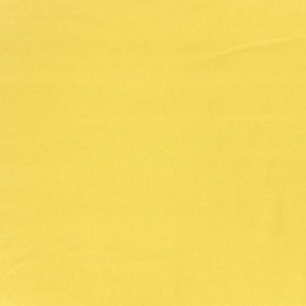 Cretonne fabric Yellow matte 