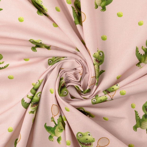 Cretonne fabric Old Pink 
