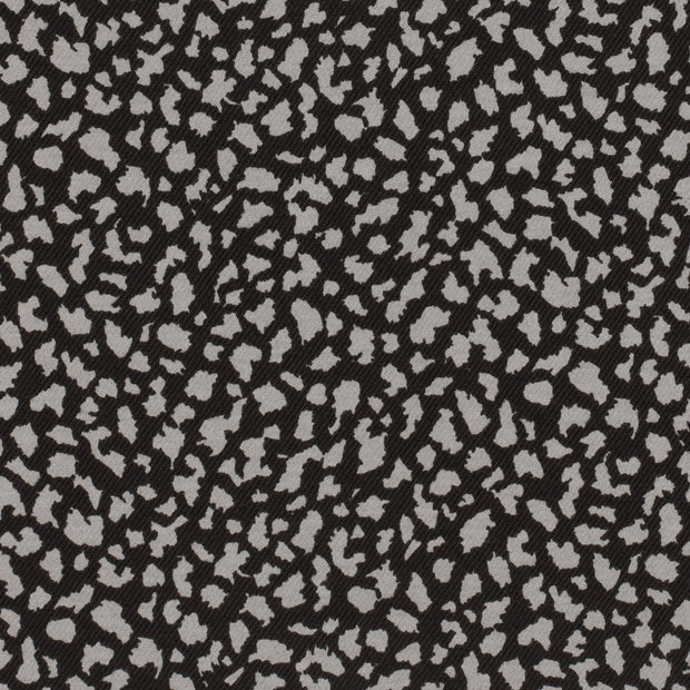 Viscose Nylon Jersey fabrik Leoparden Schwarz