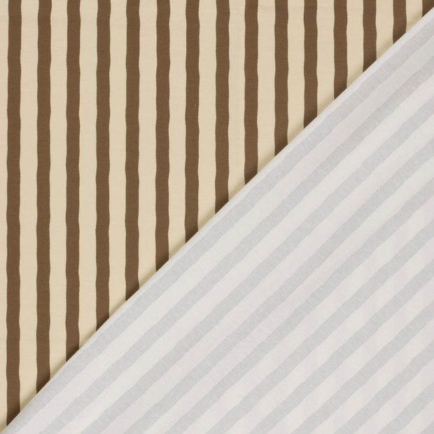 Jersey fabric Stripes printed 