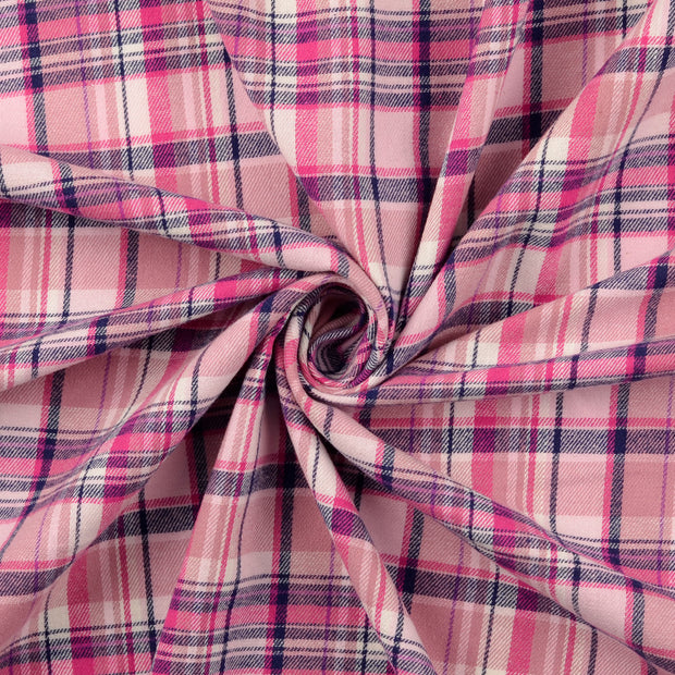 Flanell fabrik Rosa 
