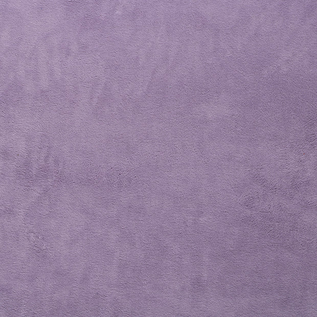 Polaire de Bambou tissu Unicolore Lavande