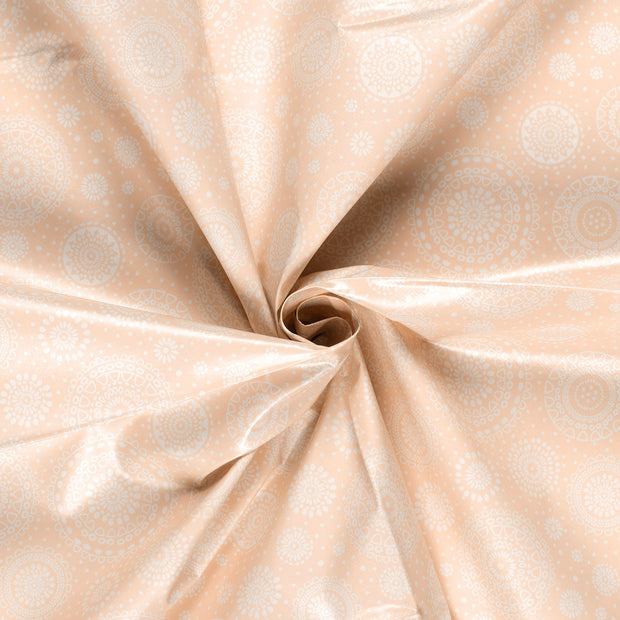 Beschichteter Dekostoff fabrik Helles Pink bedruckt 