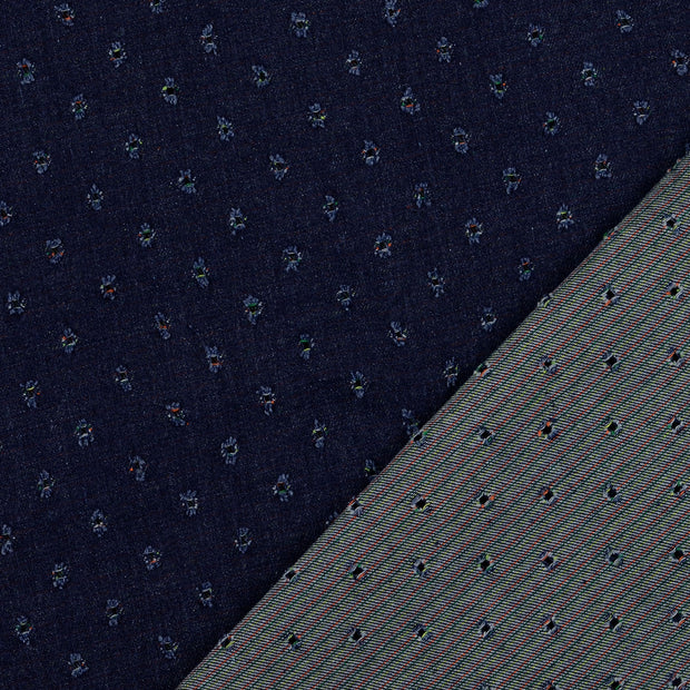 Denim fabric Navy 