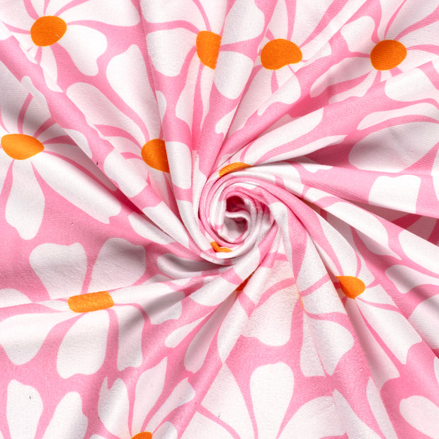  tissu Rose imprimé numérique 