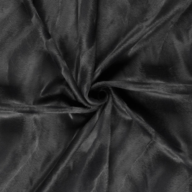 Velours fabric Dark Grey 