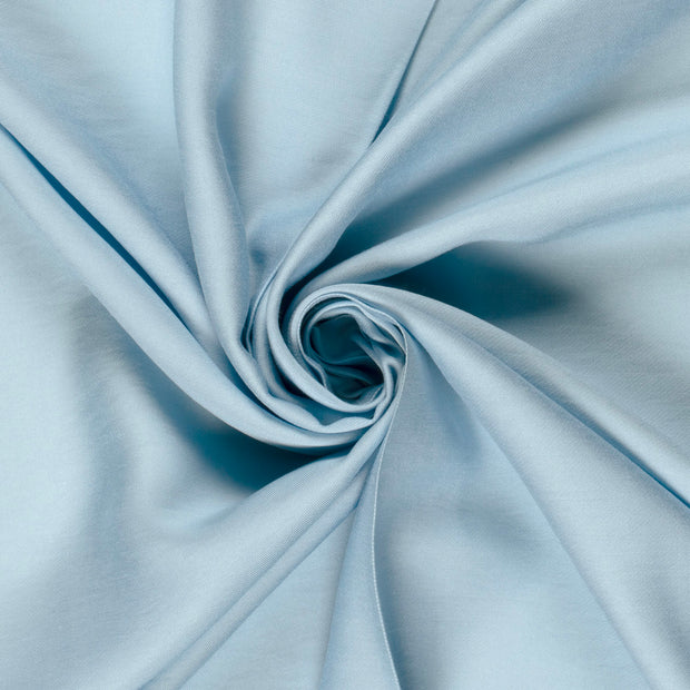 Viscose Nylon Twill fabric Unicolour Baby Blue