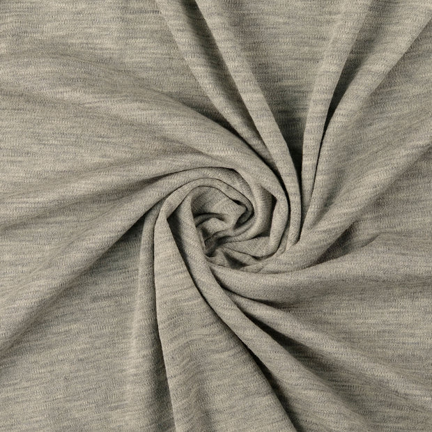 Wol Boucle stof Grijs 