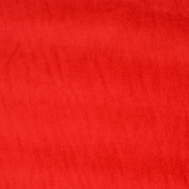 Velours fabrik Uni Rot