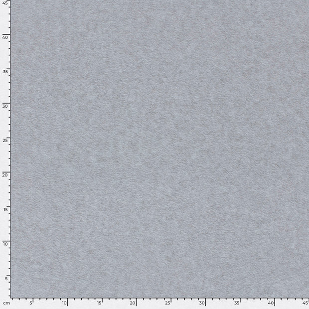 Polar Fleece fabric Melange Light Grey