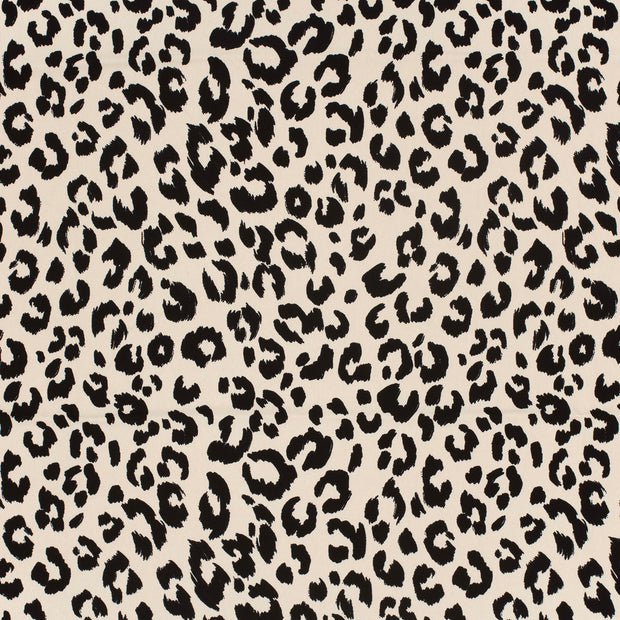 Sergé Extensible tissu Beige mat 