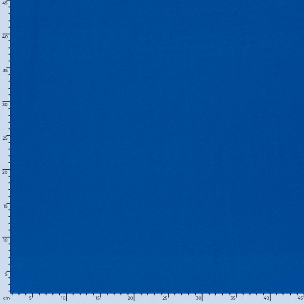 Jersey de Viscose tissu Unicolore Cobalt