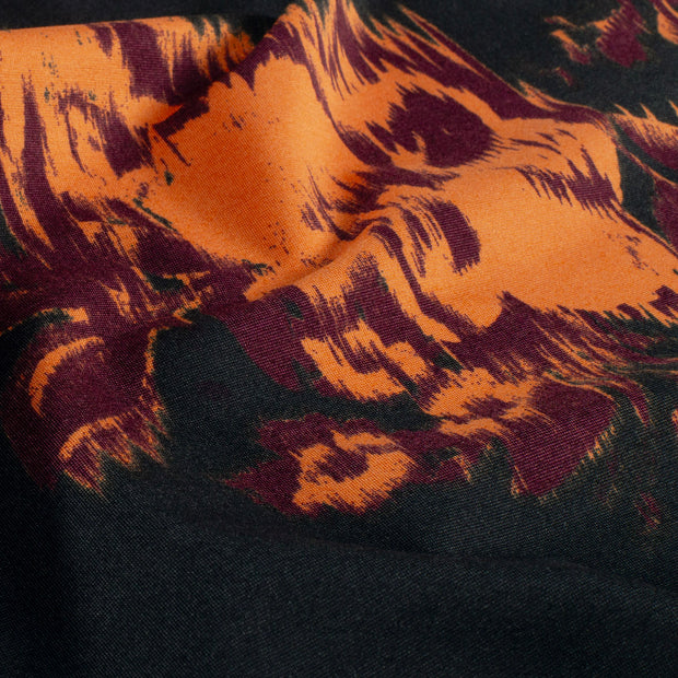 Punta di Roma fabric Abstract Dark Grey