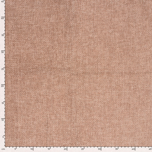 Chenille fabric Unicolour dyed 