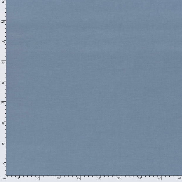 Cretonne fabric Unicolour Steel Blue