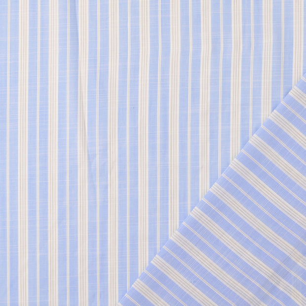 Popeline de Coton tissu Bleu ciel 