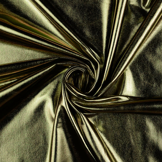 Jersey fabric Gold foiled 