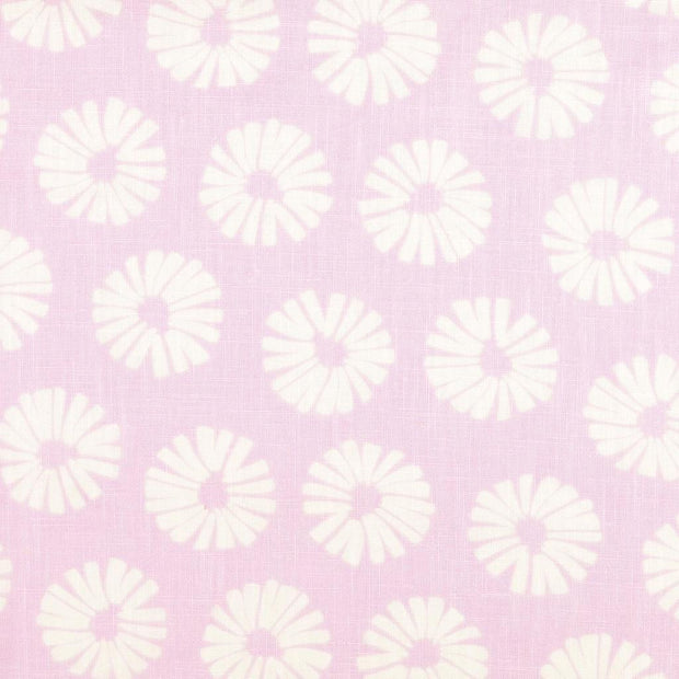 Leinen fabrik Blumen Lila