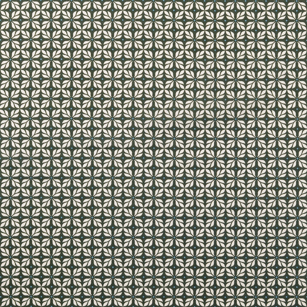 Cretona tela Ornamentos Forest Green