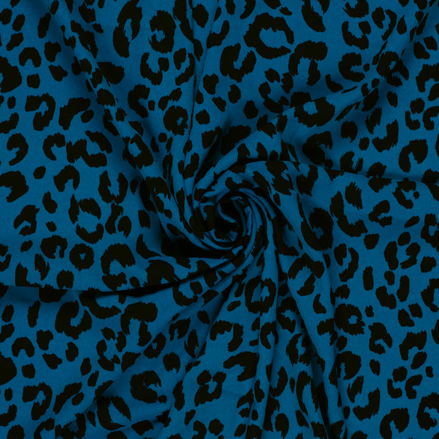 Sergé Extensible tissu Indigo 