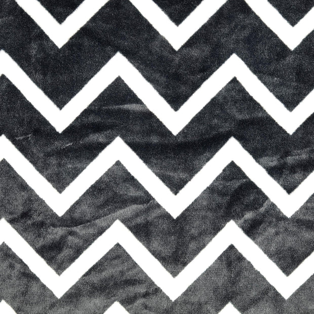 Fleece fabric Black 