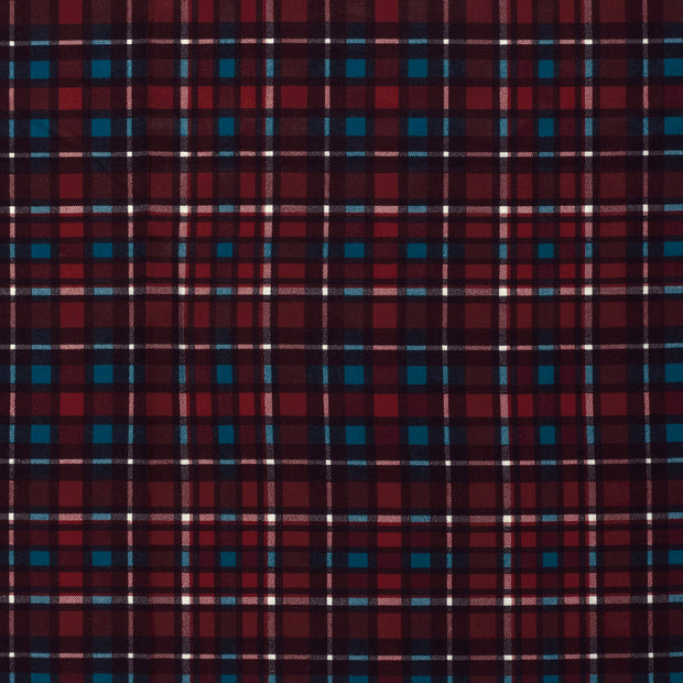 Flanel stof Rood 