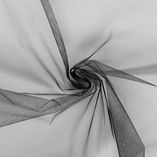 Tulle fabric Black 