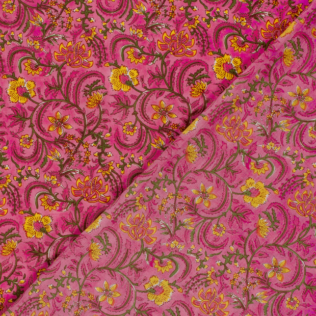 Voile fabric Flowers 