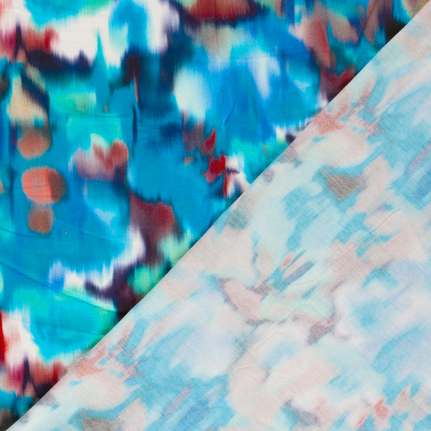 Viscose Jersey fabrik Abstrakt digital bedruckt 