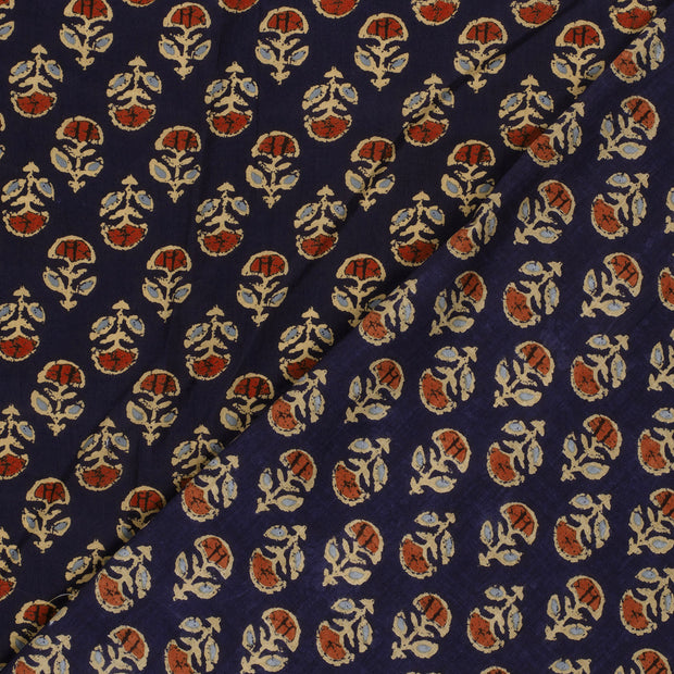 Voile fabric Flowers printed 