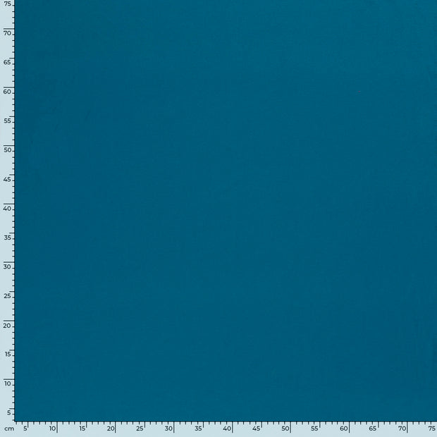 Jersey fabrik Uni Pfauenblau